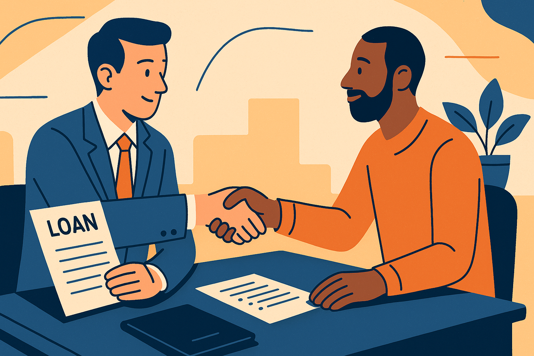 Loan Officer Handshake